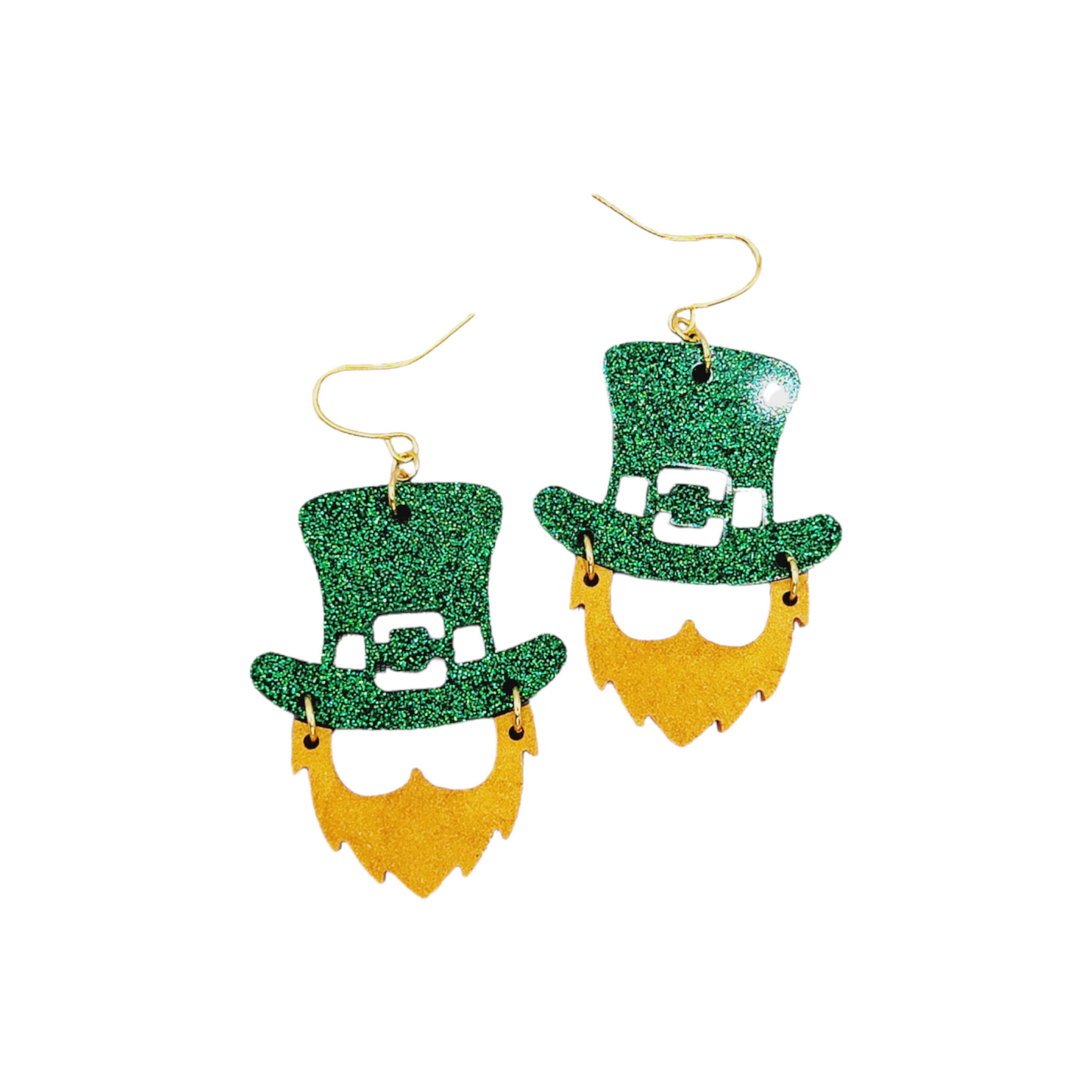 Funky Leprechaun Earrings