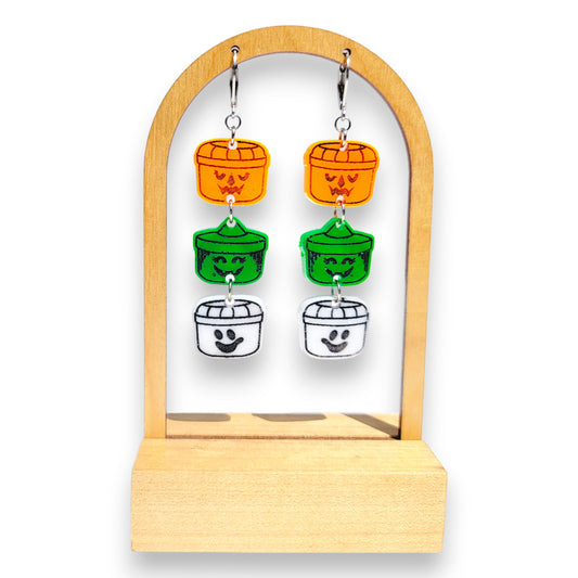 Nostalgic 90's Halloween Earrings