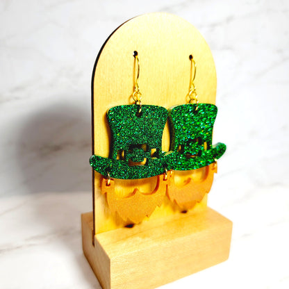 Funky Leprechaun Earrings